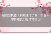 超微型机器人视频让你了解：机器人想挤进我们身体的原因