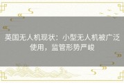 英国无人机现状：小型无人机被广泛使用，监管形势严峻