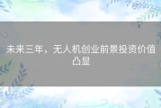未来三年，无人机创业前景投资价值凸显