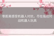 零距离感受机器人对抗，尽在摇控对战机器人玩具