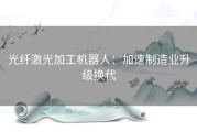 光纤激光加工机器人：加速制造业升级换代