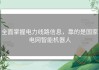 全面掌握电力线路信息，靠的是国家电网智能机器人
