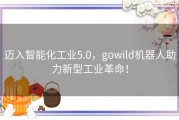 迈入智能化工业5.0，gowild机器人助力新型工业革命！
