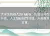 大学生机器人资料剖析：制造业转型升级、人工智能新兴领域、未来教育发展。
