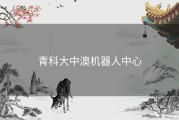 青科大中澳机器人中心