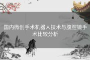 国内微创手术机器人技术与腹腔镜手术比较分析