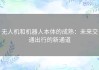 无人机和机器人本体的成熟：未来交通出行的新通道