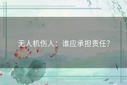无人机伤人：谁应承担责任？