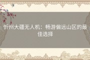 忻州大疆无人机：畅游偏远山区的最佳选择
