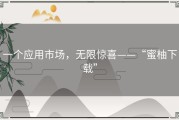 一个应用市场，无限惊喜——“蜜柚下载”