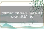 悼念之美：探索神奇的“美乳丧服未亡人夫の遗影”App