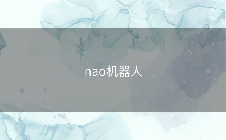 nao机器人